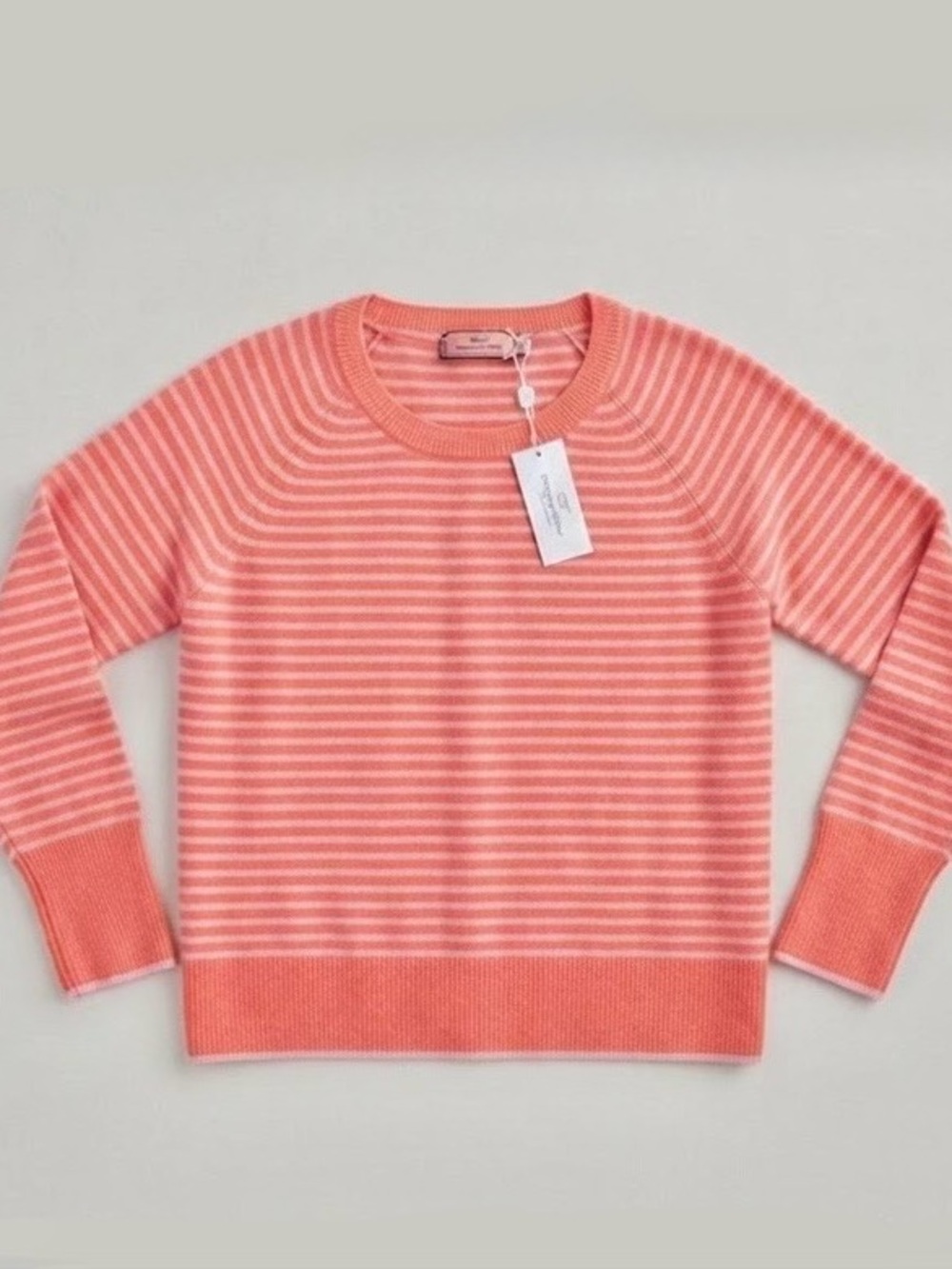 NWT Vineyard Vines Coral Seaspun Cashmere Sweater